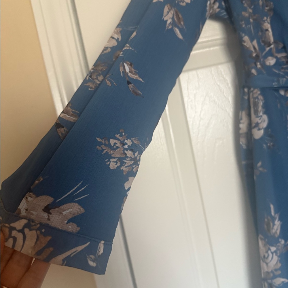Butik Sare Blue Floral maxi dress - Picture 8 of 9